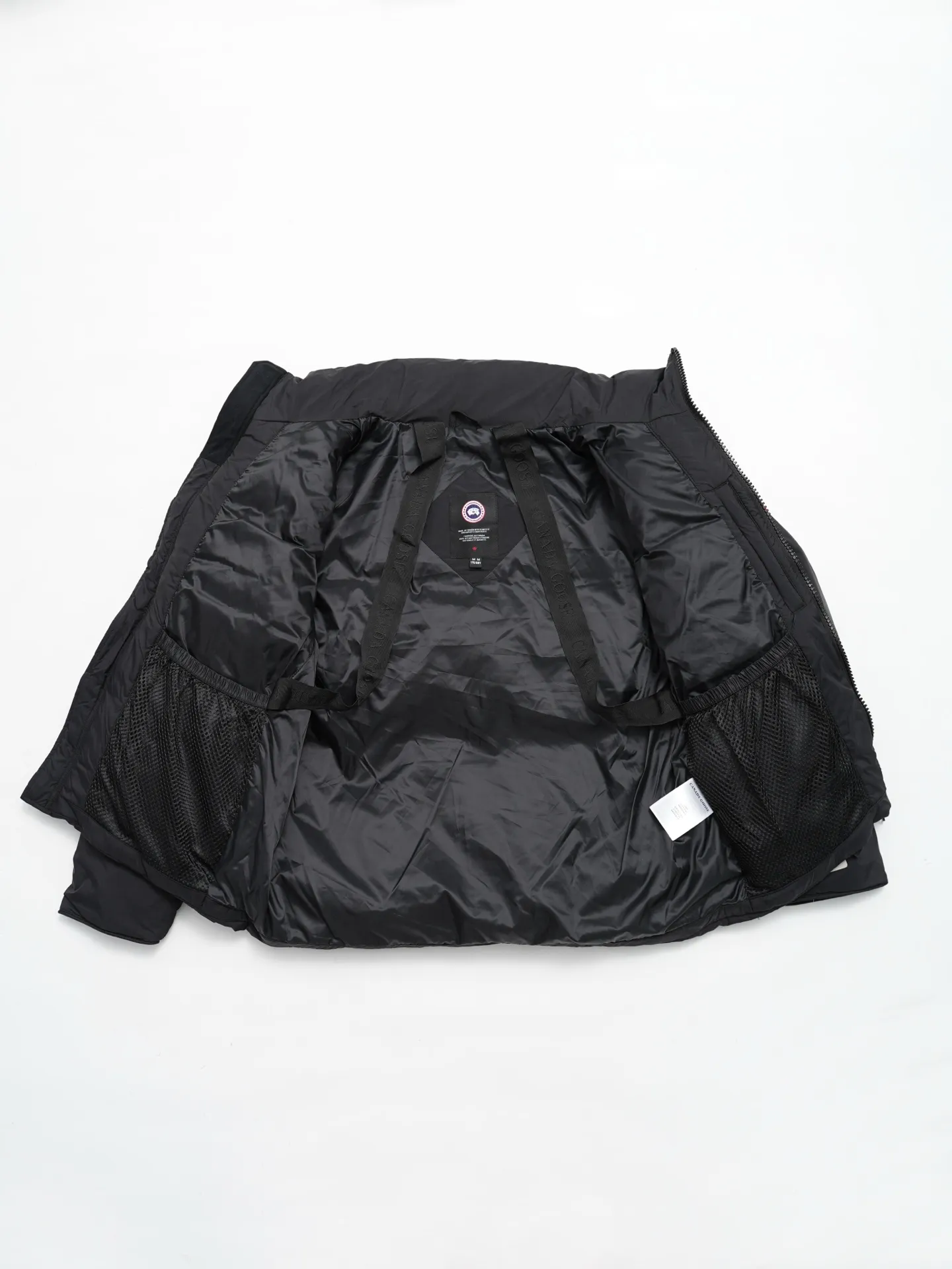 P860 CANADA GOOSE Lawrence Men's Down Jacket Large Goose Down Jacket Black (Red Label) 2802M